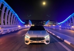 White Mercedes Benz CLA 250 2020