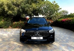 Black Mercedes Benz GLC 300 2022