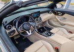 Black Mercedes Benz C300 Convertible 2019