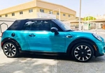 Azul Mini Cooper S Convertible 2020