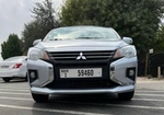 Silver Mitsubishi Attrage 2022