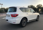 White Nissan Patrol Platinum V8 2022