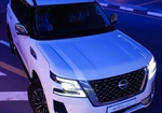 White Nissan Patrol Platinum 2022