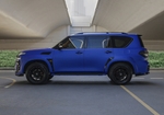 Blue Nissan Patrol 2020