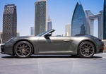 Gray Porsche 911 Carrera S Spyder 2021