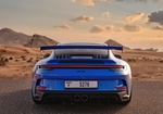 Blue Porsche 911 GT3 2022