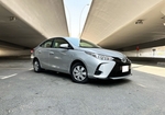 Silver Toyota Yaris 2022