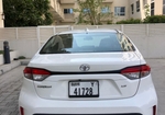 White Toyota Corolla 2020