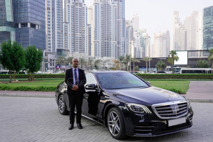 Mercedes Benz S Class with Driver 1
