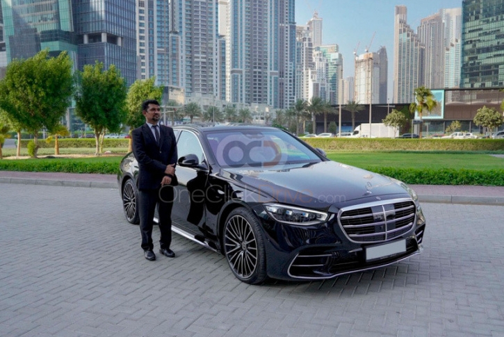 Mercedes Benz S Class 2023 with Driver 1