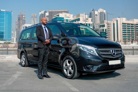 Mercedes Benz V Class with Driver
