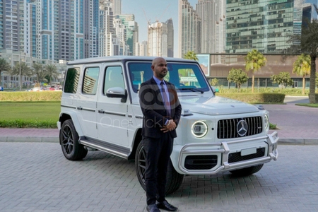 Mercedes Benz G 63 with Driver