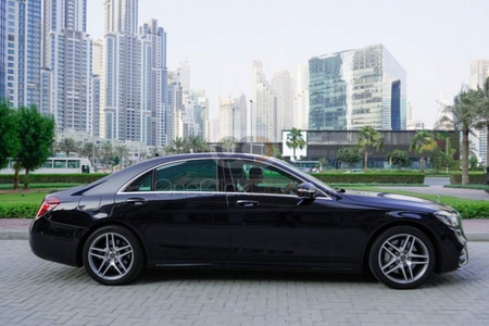 Mercedes Benz S Class with Driver