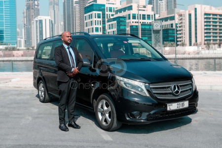 Mercedes Benz V Class with Driver
