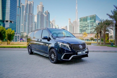 Mercedes Benz V class 2022 (Premium with 2 LCDs) 7 Seater