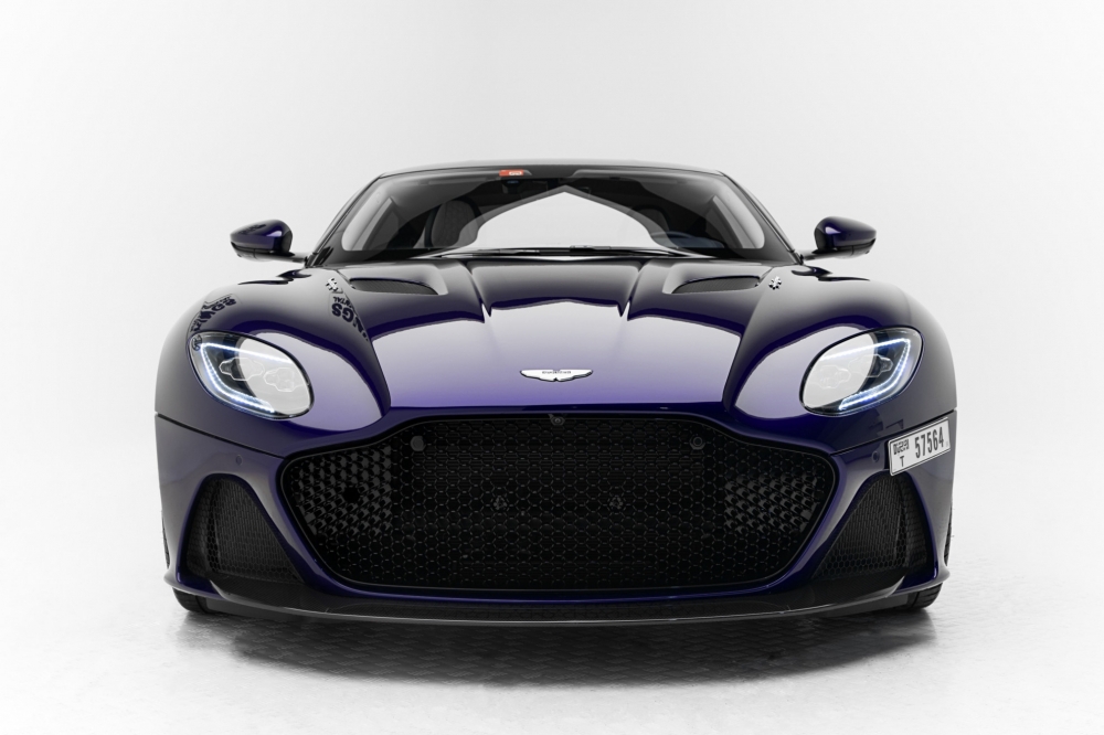 Violet Aston Martin DBS 2020
