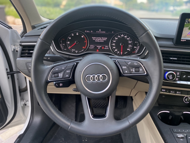Black Audi A4 2019