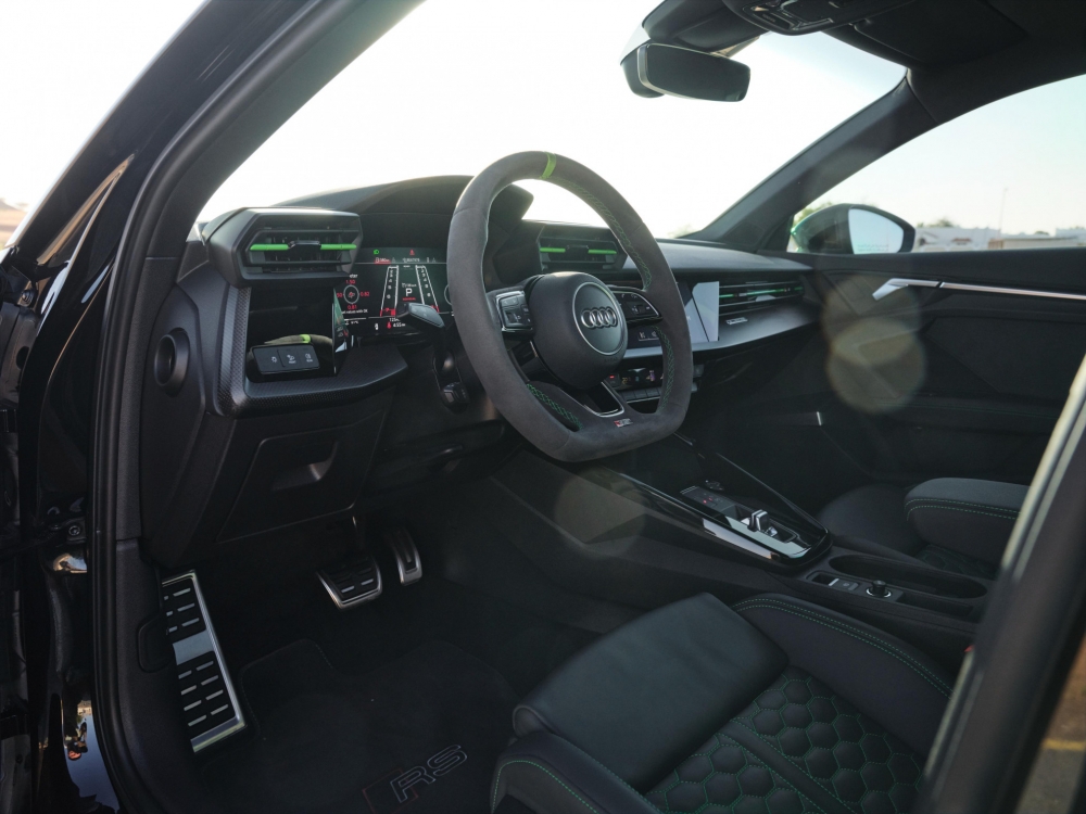 Black Audi RS3 2022
