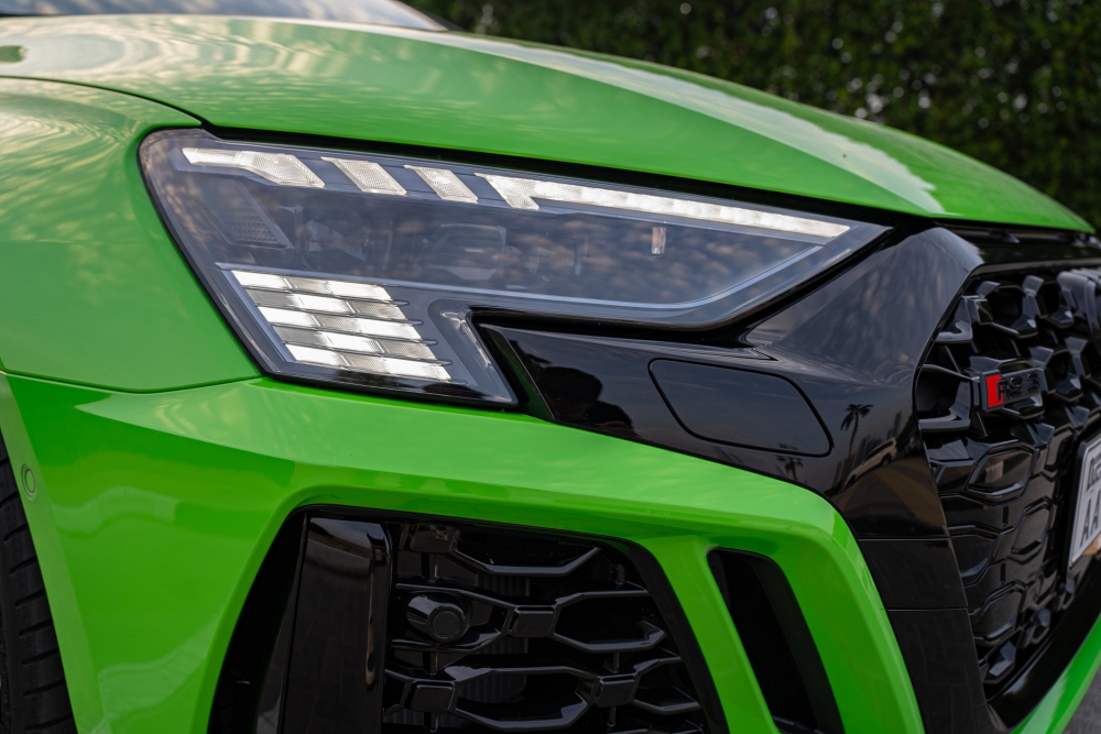 Green Audi RS3 2024