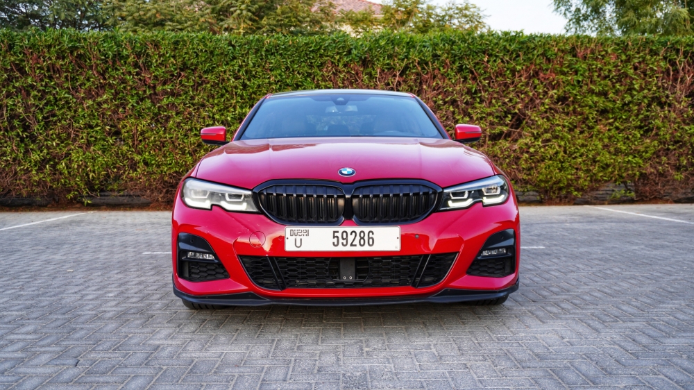 Red BMW 330i 2020