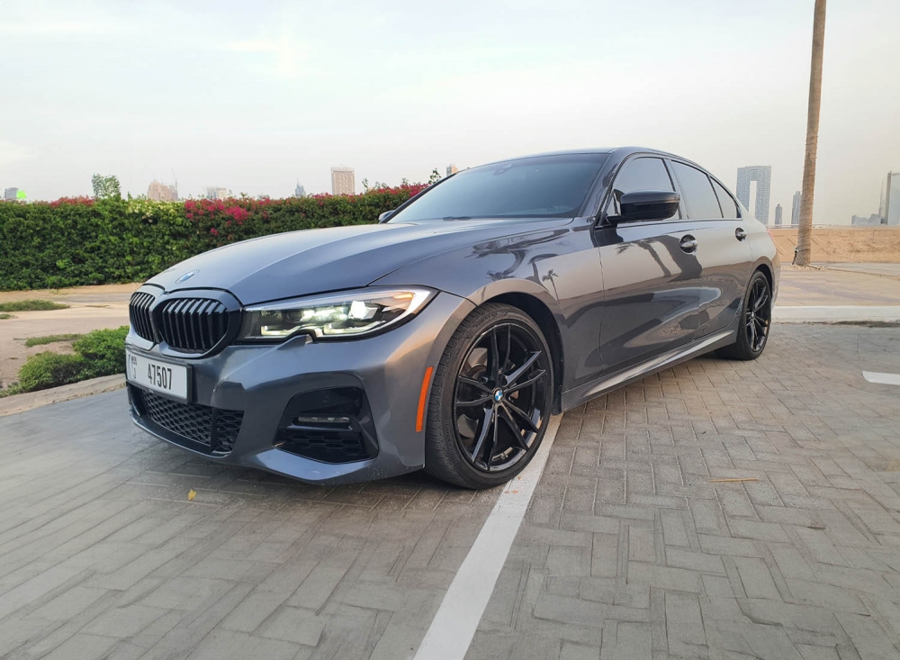 Gray BMW 330i 2021
