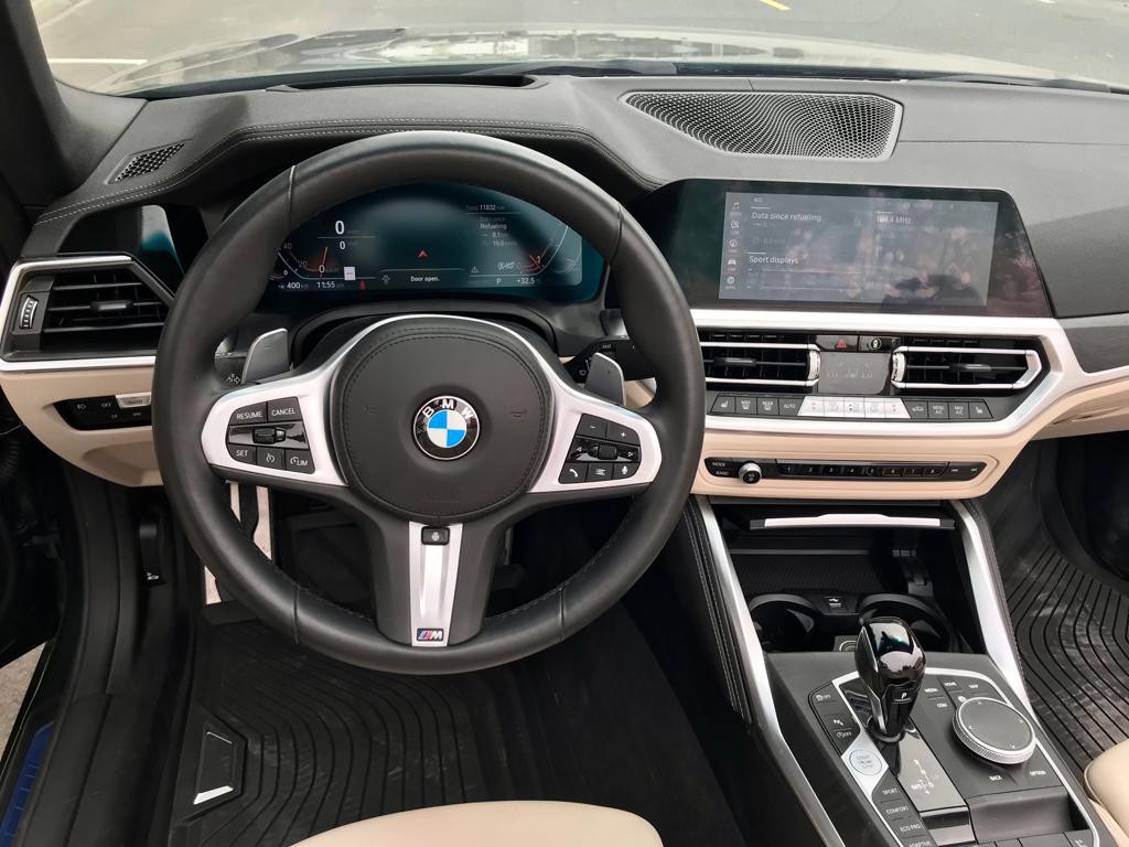 Grün BMW 430i Cabrio M-Kit 2022