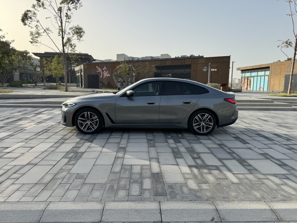 Gray BMW 430i Gran Coupe 2022