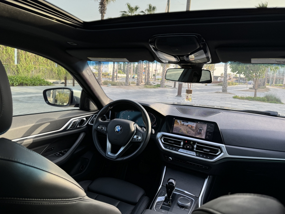 Gri BMW 430i Büyük Coupe 2022