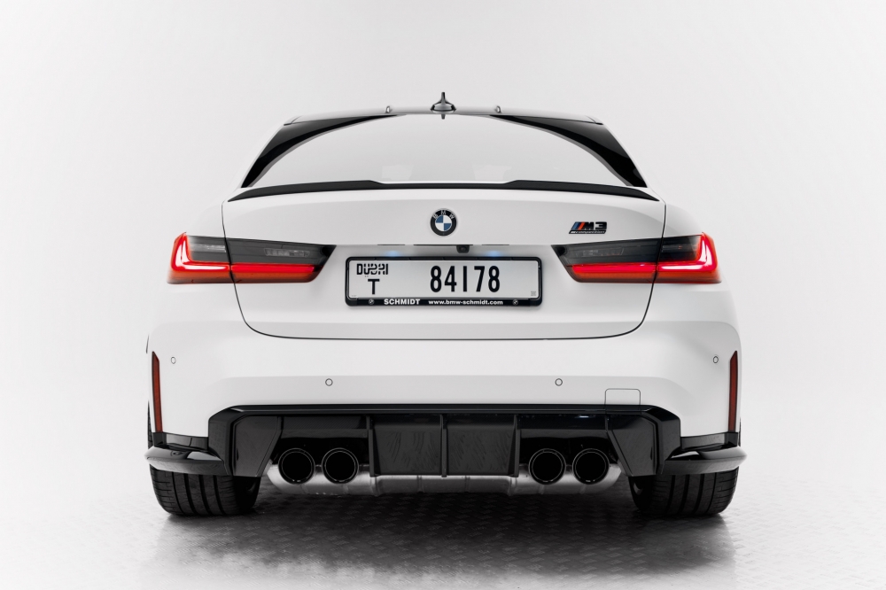White BMW M3 Competition 2021