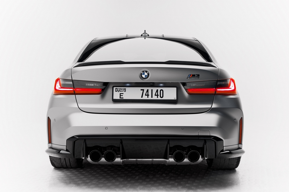 Argent métallique BMW  M3  Competition 2021