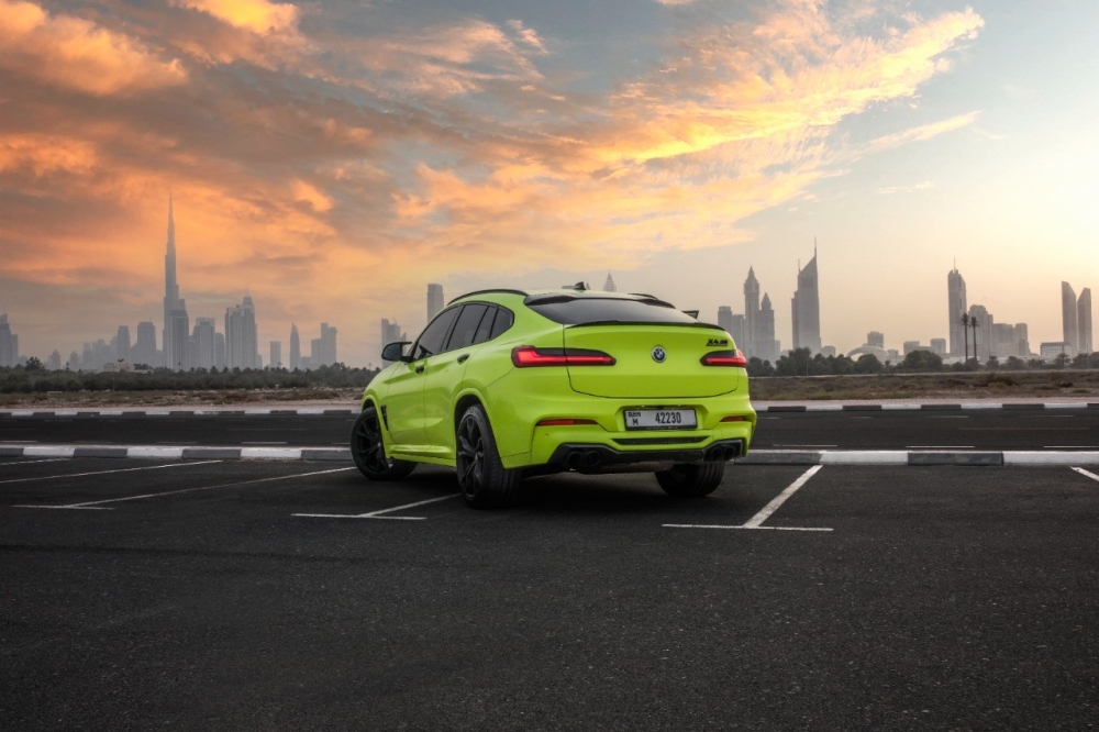 Verde chiaro BMW Competizione X4 M 2020