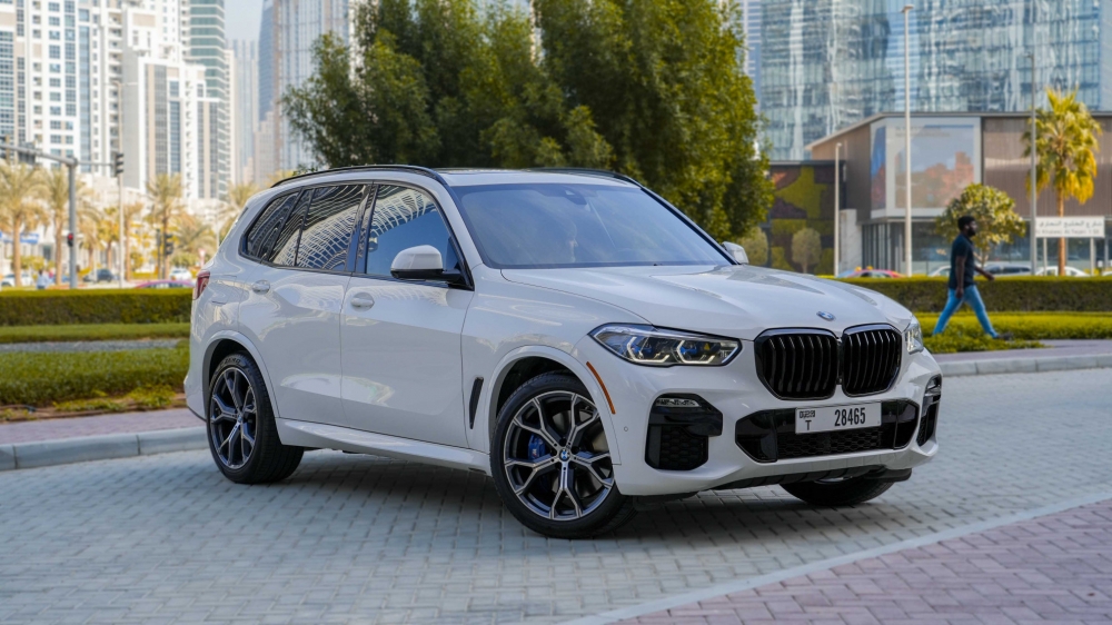 White BMW X5 M Power 2021