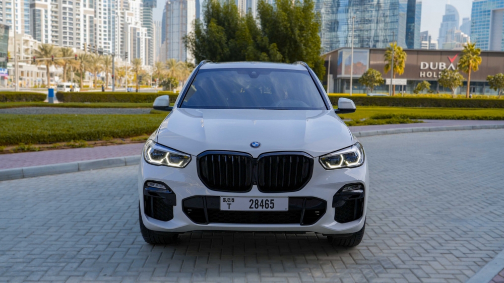 wit BMW X5 M Vermogen 2021