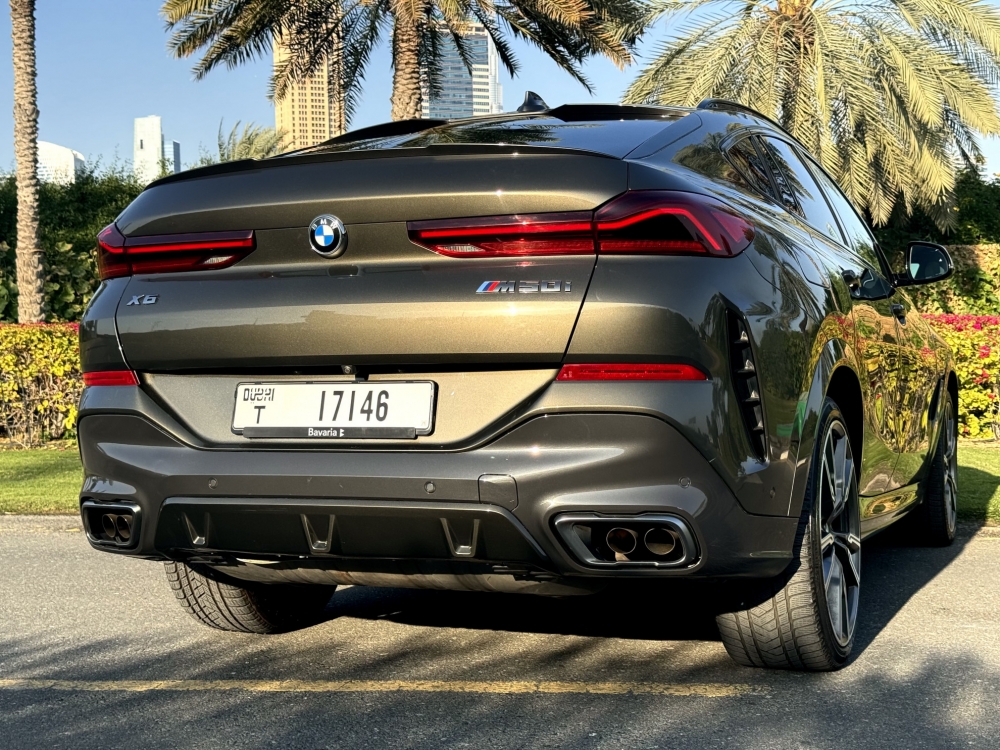 Kahverengi BMW X6 M50i 2020