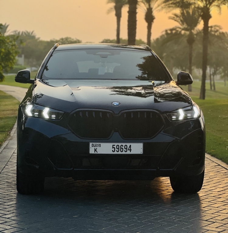 Grau BMW X6 2024