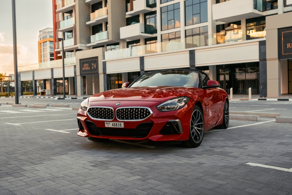 rojo BMW Z4 2020
