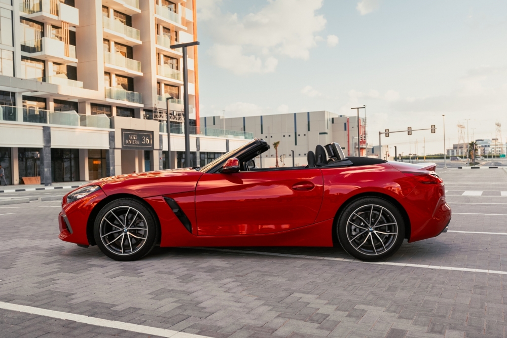 rood BMW Z4 2020