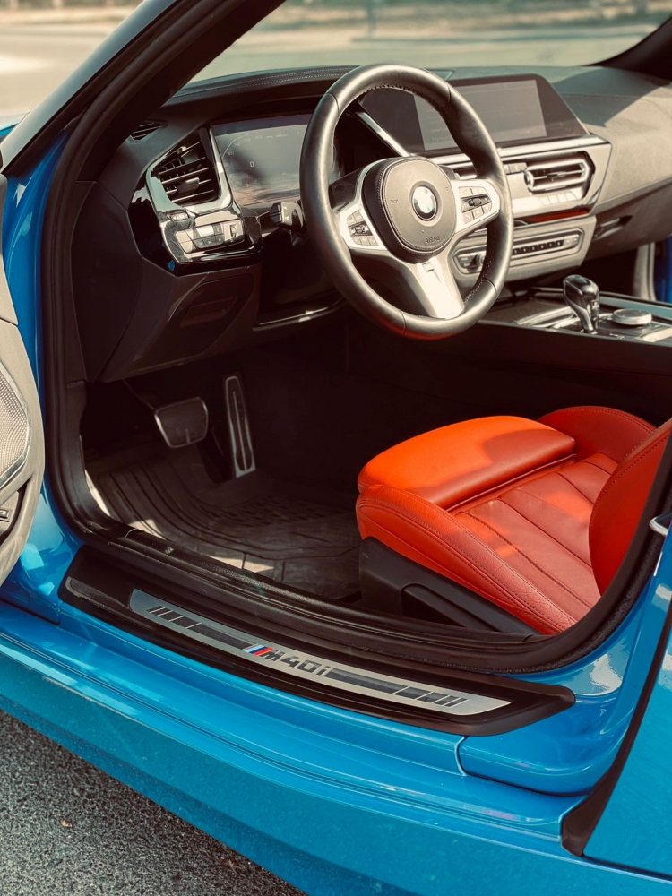 Blauw BMW Z4 2022