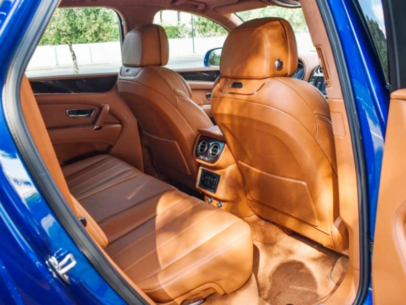 Blue Bentley Bentayga 2019