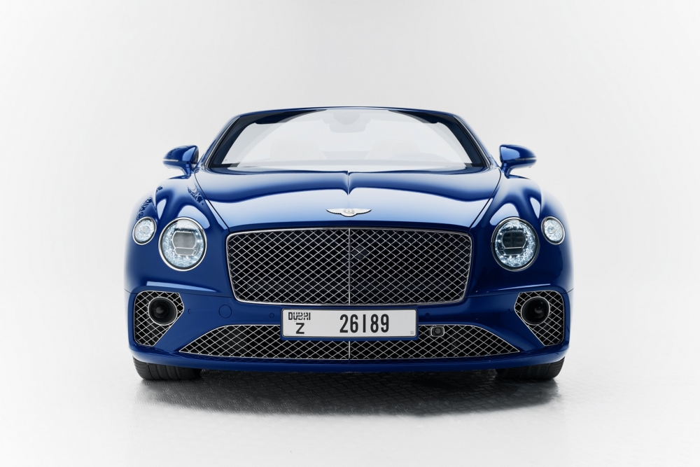 Bleu Bentley Continental GT Cabriolet 2020