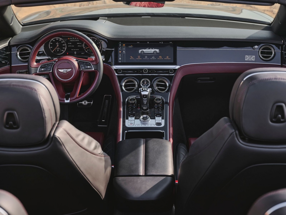 Noir Bentley Continental GT Cabriolet 2021