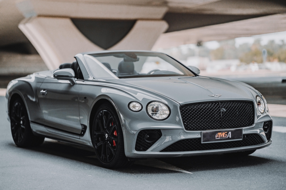 Off White Bentley Continental GT Convertible 2024