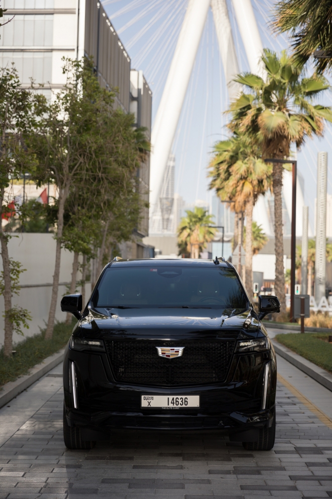 Siyah Cadillac Escalade Platin Spor 2021