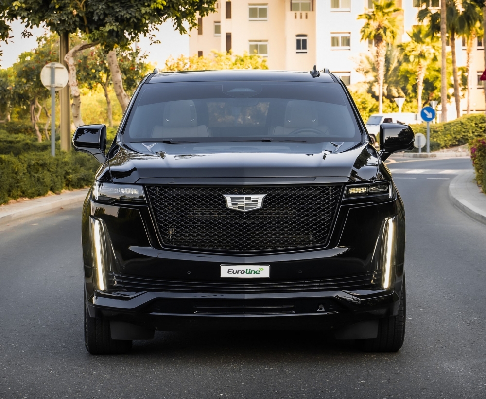 zwart Cadillac Escalade Platinum Sport 2022
