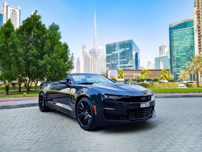 Chevrolet Camaro Convertible SS V8 Price in Dubai - Convertible Hire Dubai - Chevrolet Rentals