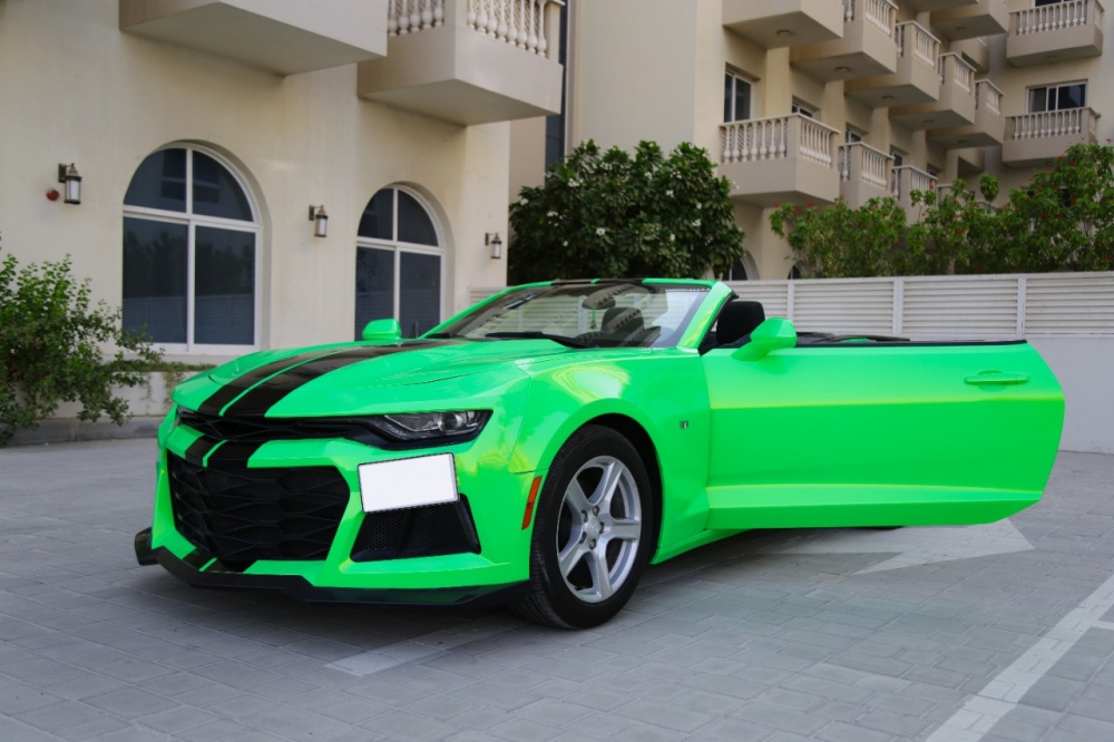 Verde Chevrolet Camaro RS Convertibile V4 2020