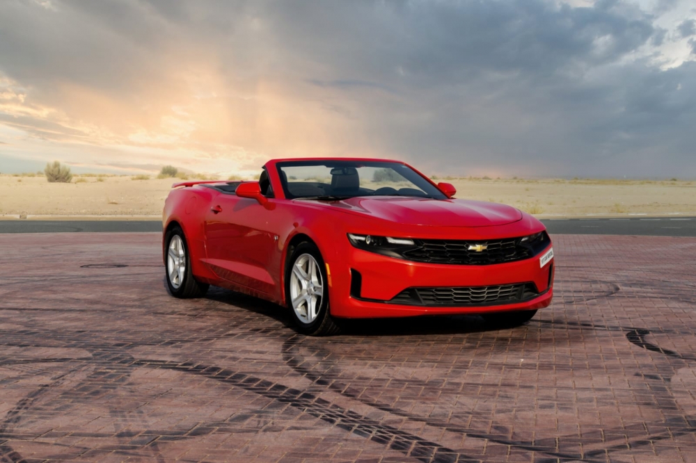 Red Chevrolet Camaro RS Convertible V6 2021