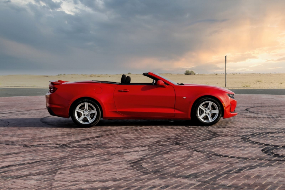 Red Chevrolet Camaro RS Convertible V6 2021