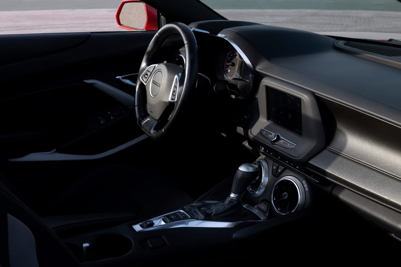 rood Chevrolet Camaro RS Cabrio V6 2021