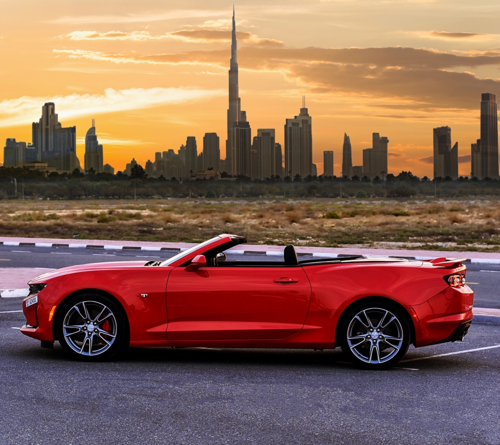 Red Chevrolet Camaro RS Convertible V6 2023